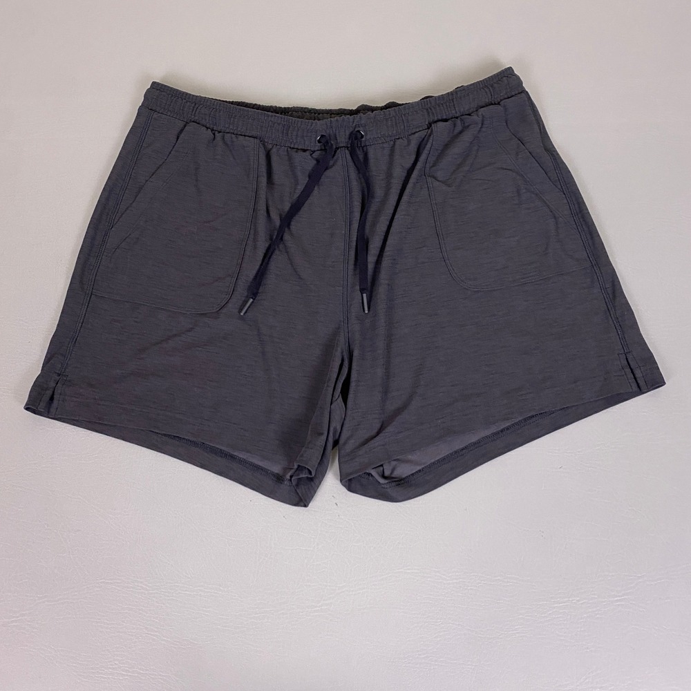 Old‎ Navy Active Breathe On Shorts Men's XL Gray Athletic Gym Running 5in Inseam